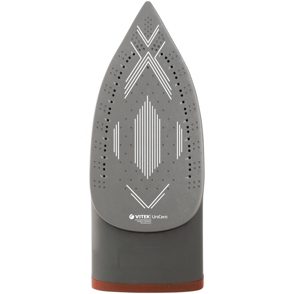 Утюг VITEK VT-8348 (Цвет: Red/Gray)