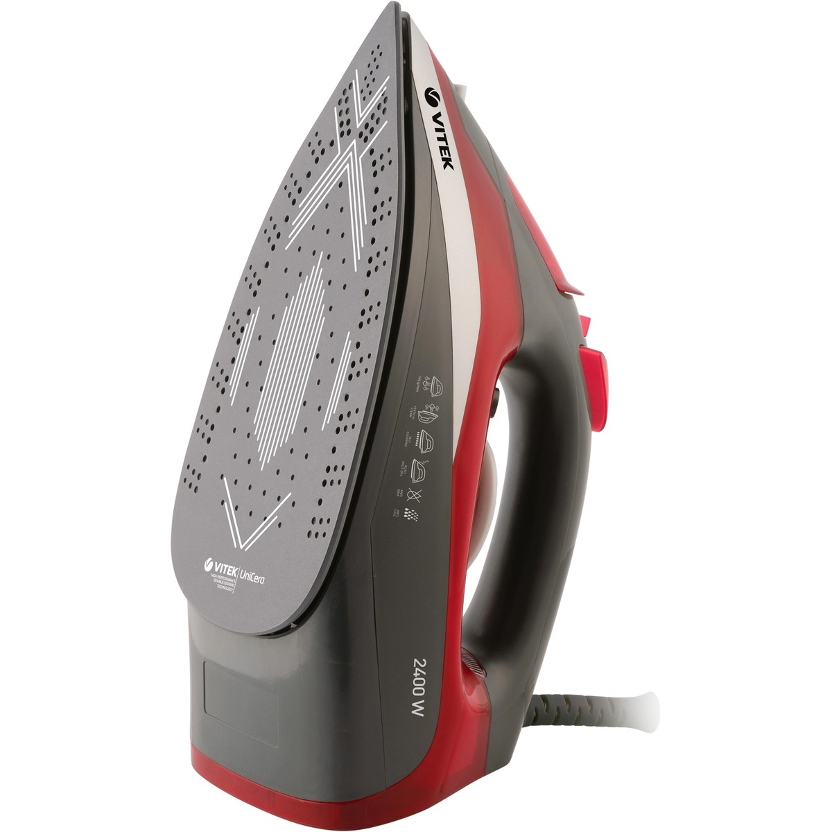 Утюг VITEK VT-8348 (Цвет: Red/Gray)
