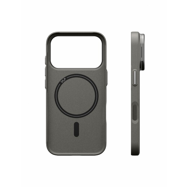 Чехол-накладка VLP Stone Case with MagSafe для Apple iPhone 18 Pro, серый Чехол-накладка VLP Stone Case with MagSafe для Apple iPhone 18 Pro, серый