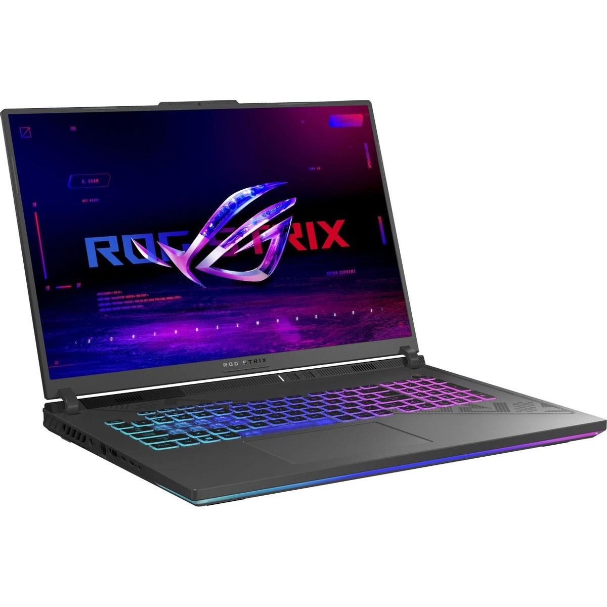 Ноутбук Asus ROG Strix G18 G814JI-N6157 Core i7 13650HX 16Gb SSD1Tb NVIDIA GeForce RTX4070 8Gb 18 IPS WQXGA (2560x1600) noOS grey WiFi BT Cam (90NR0D01-M00960)
