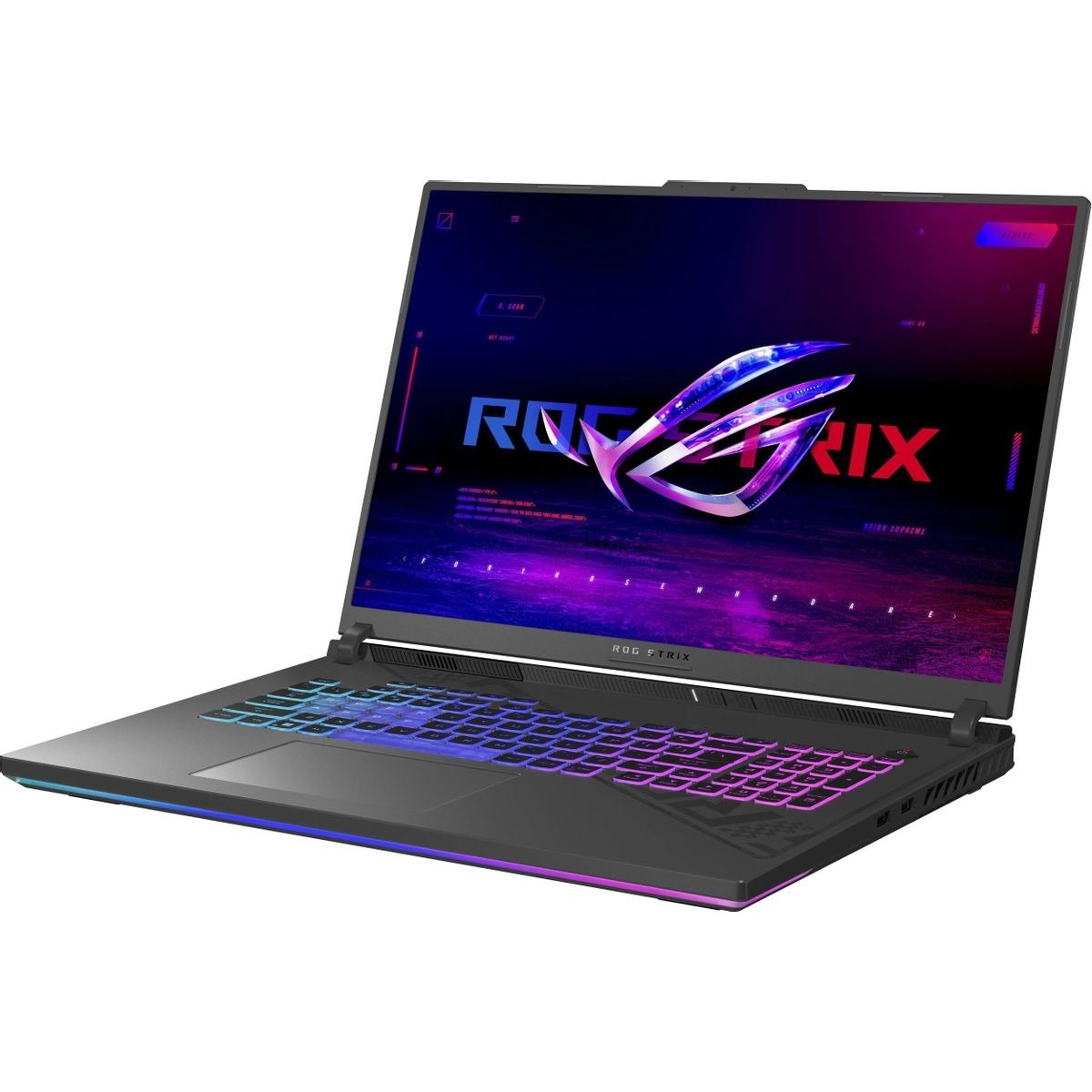 Ноутбук Asus ROG Strix G18 G814JI-N6157 Core i7 13650HX 16Gb SSD1Tb NVIDIA GeForce RTX4070 8Gb 18 IPS WQXGA (2560x1600) noOS grey WiFi BT Cam (90NR0D01-M00960)