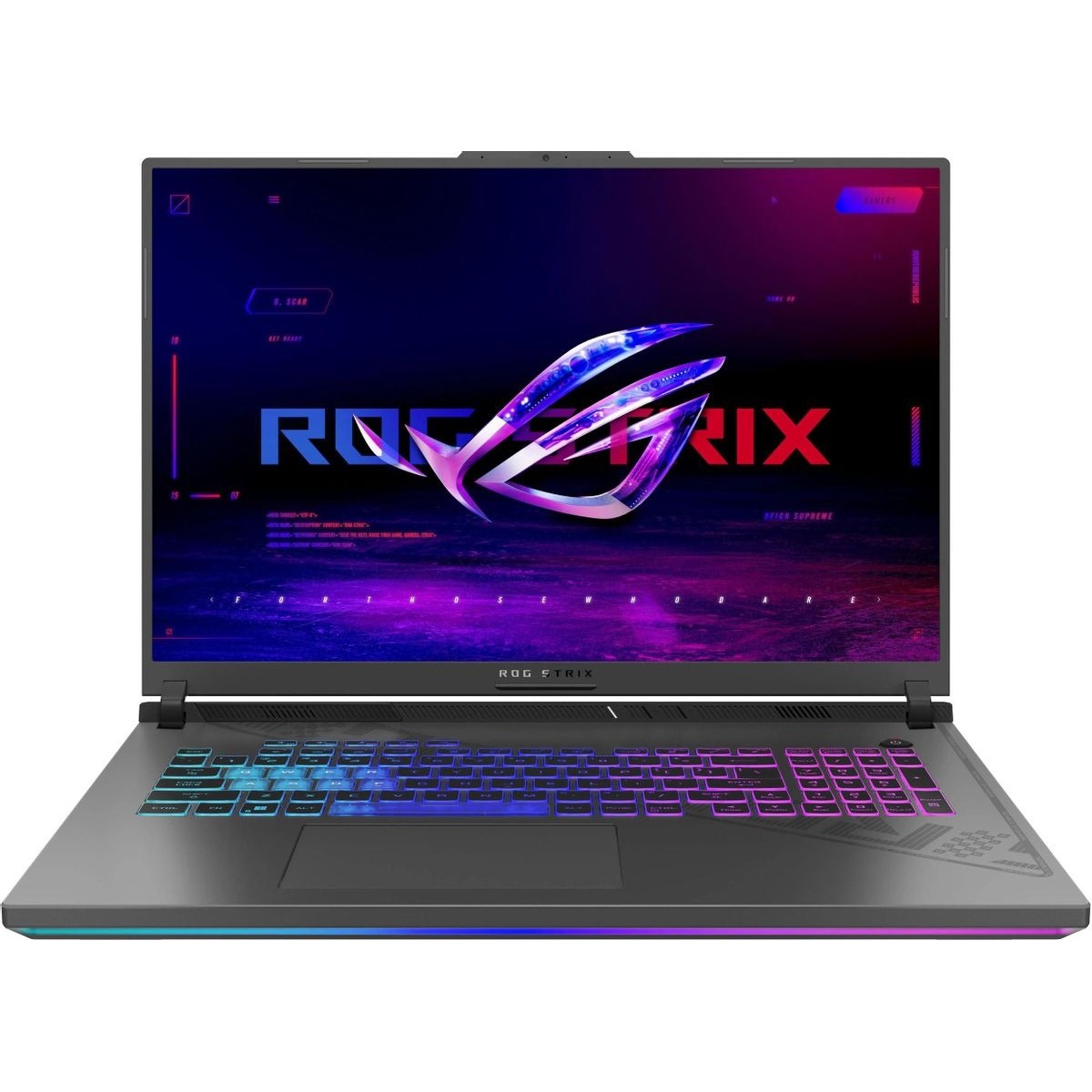 Ноутбук Asus ROG Strix G18 G814JI-N6157 Core i7 13650HX 16Gb SSD1Tb NVIDIA GeForce RTX4070 8Gb 18 IPS WQXGA (2560x1600) noOS grey WiFi BT Cam (90NR0D01-M00960)