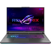 Ноутбук Asus ROG Strix G18 G814JI-N6157 Core i7 13650HX 16Gb SSD1Tb NVIDIA GeForce RTX4070 8Gb 18 IPS WQXGA (2560x1600) noOS grey WiFi BT Cam (90NR0D01-M00960)