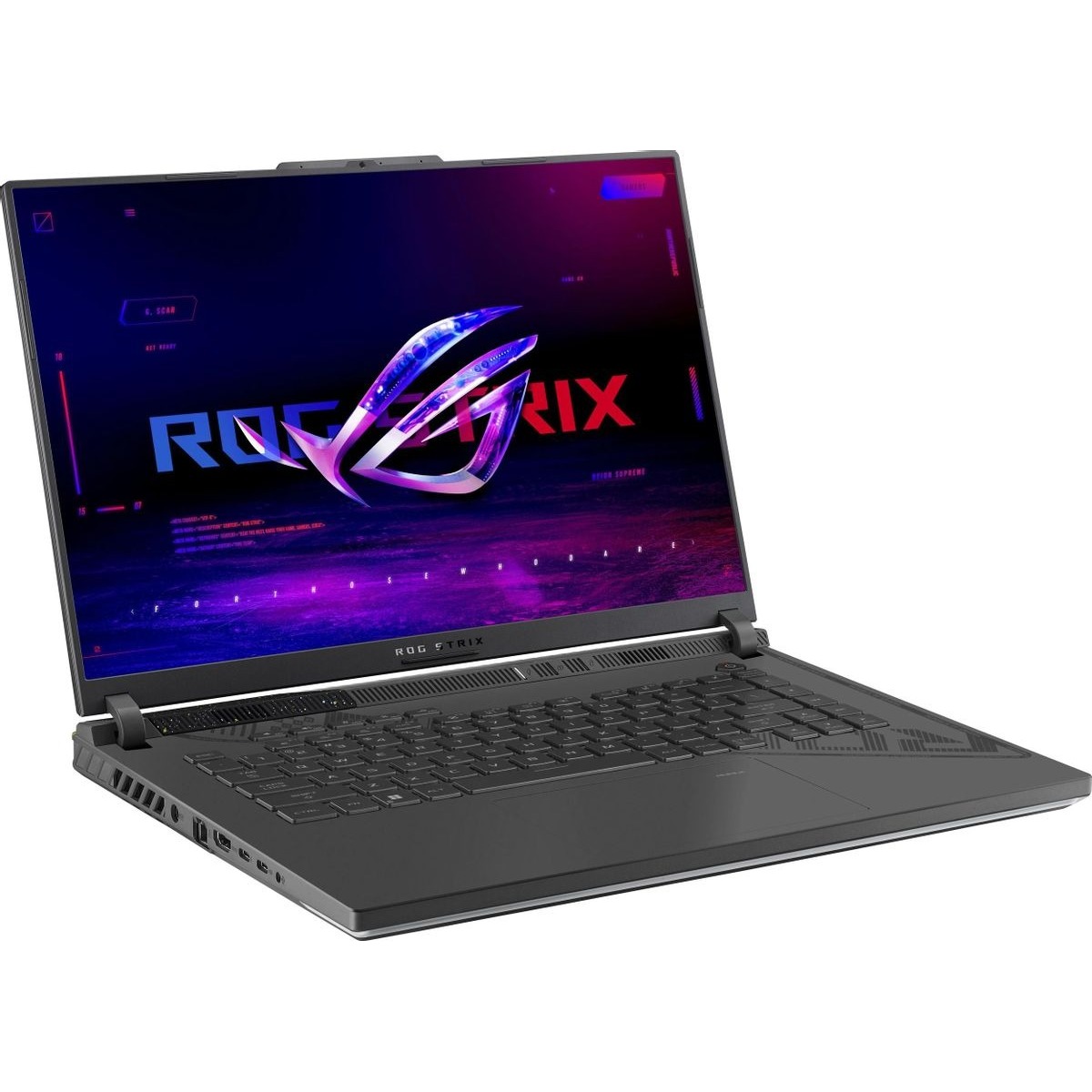 Ноутбук Asus ROG Strix G614JI-N4240 Core i7 13650HX 16Gb SSD1Tb NVIDIA GeForce RTX4070 8Gb 16 IPS WQXGA (2560x1600) noOS grey WiFi BT Cam (90NR0D42-M00EX0)