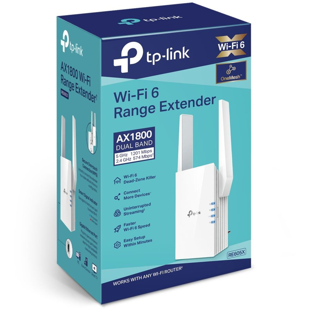 Повторитель беспроводного сигнала TP-Link RE605X