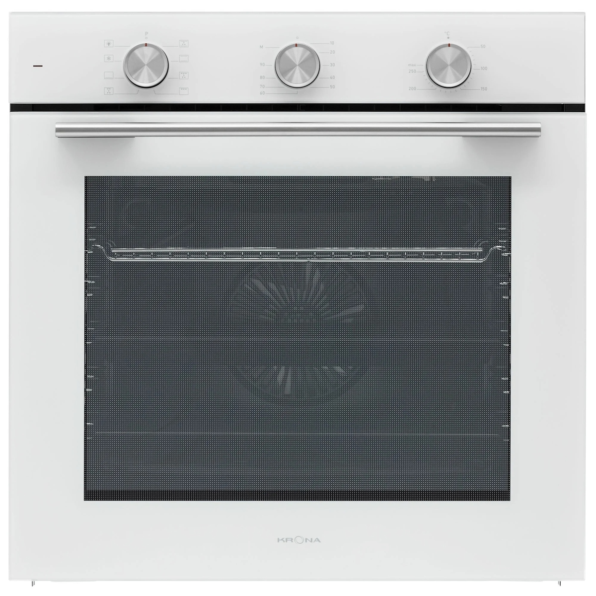 Духовой шкаф Krona BIRNE 60 WH, белый