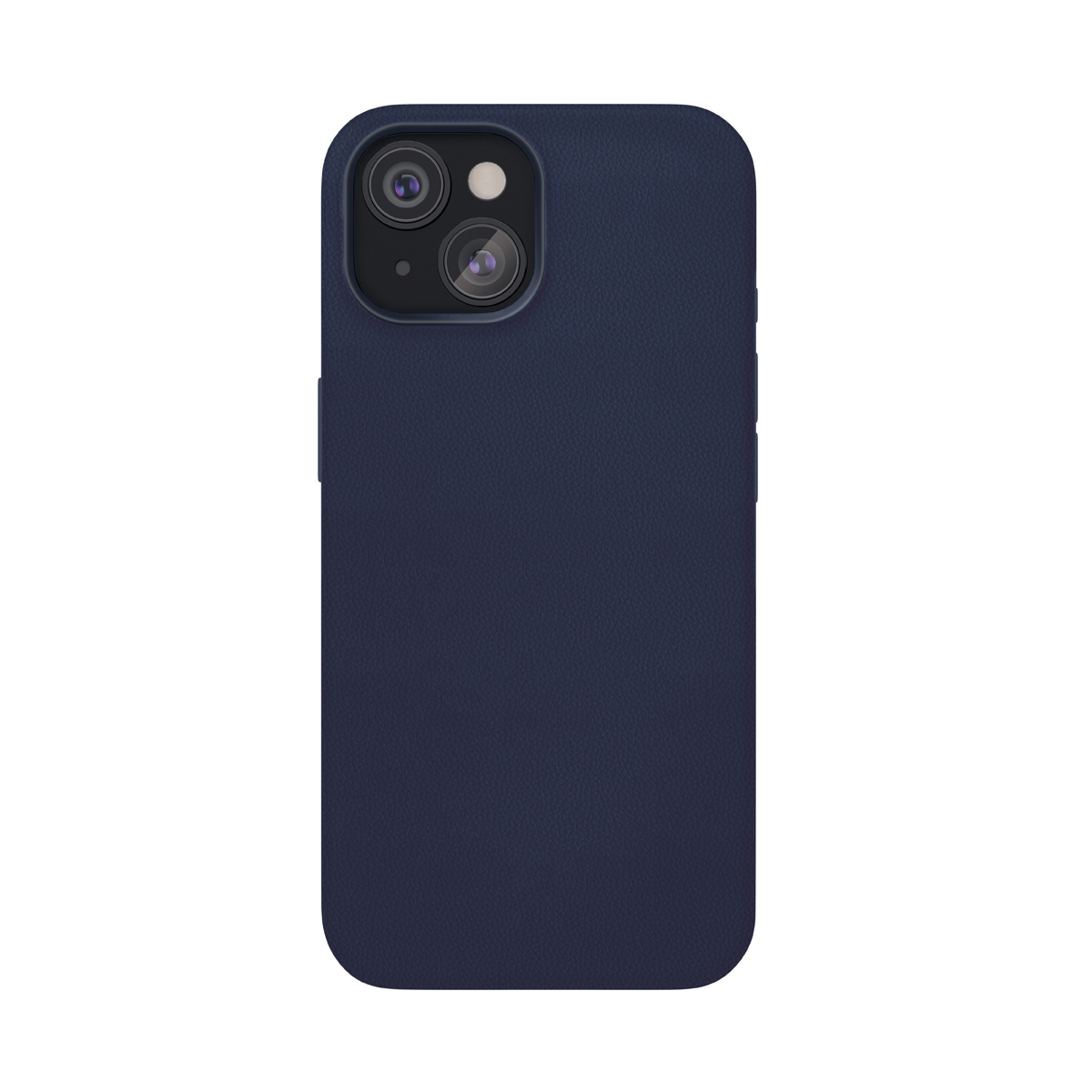 Чехол-накладка VLP Ecopelle Case with MagSafe для смартфона Apple iPhone 15 (Цвет: Dark Blue)