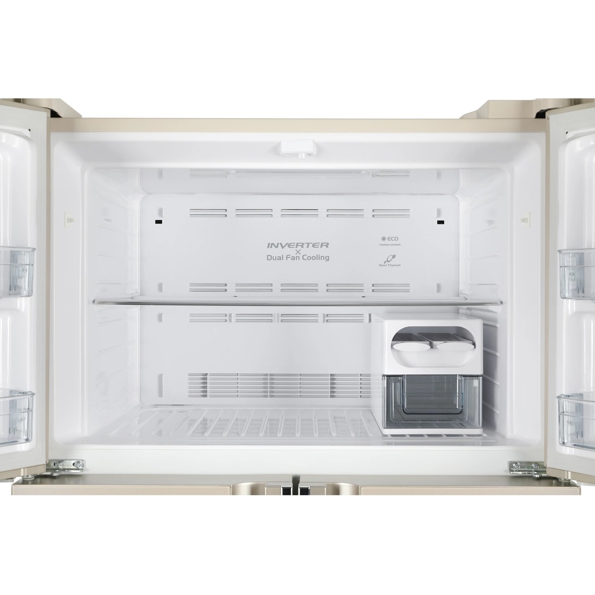 Холодильник Hitachi R-W660PUC7 GBE (Цвет: Beige)