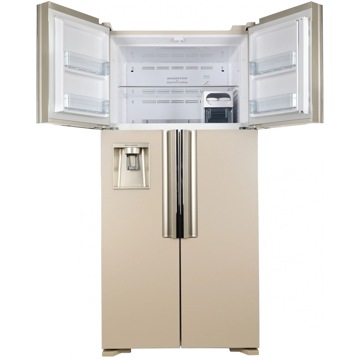 Холодильник Hitachi R-W660PUC7 GBE (Цвет: Beige)