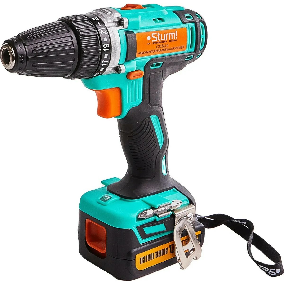 Шуруповерт Sturm! CD3614 (Цвет: Blue/Black)