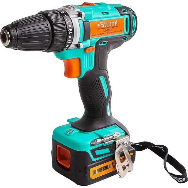 Шуруповерт Sturm! CD3614 (Цвет: Blue / Black) Шуруповерт Sturm! CD3614 (Цвет: Blue / Black)