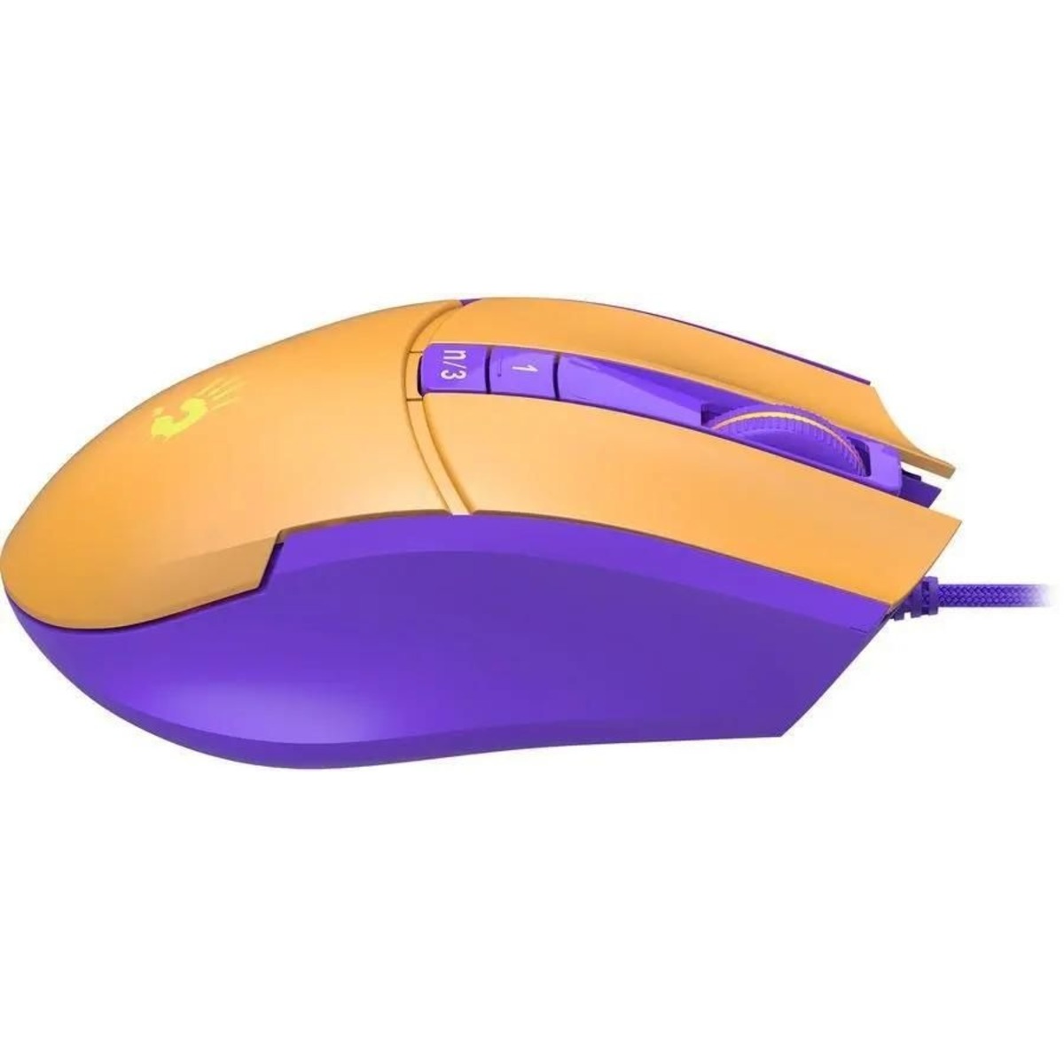 Мышь A4Tech Bloody L65 Max (Цвет: Yellow/Purple)