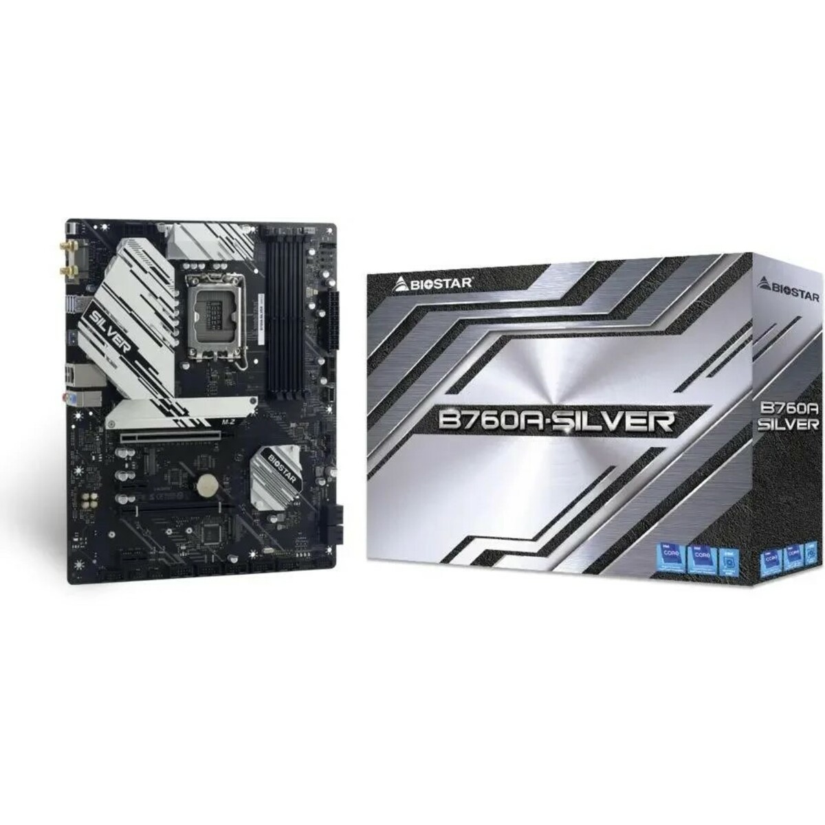 Материнская плата Biostar B760A-Silver  