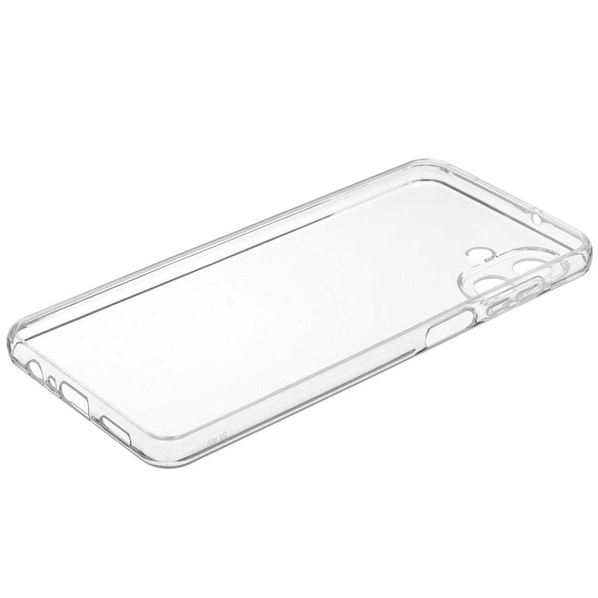 Чехол-накладка Borasco Silicone Сase для смартфона Samsung Galaxy A07 (Цвет: Transparent)