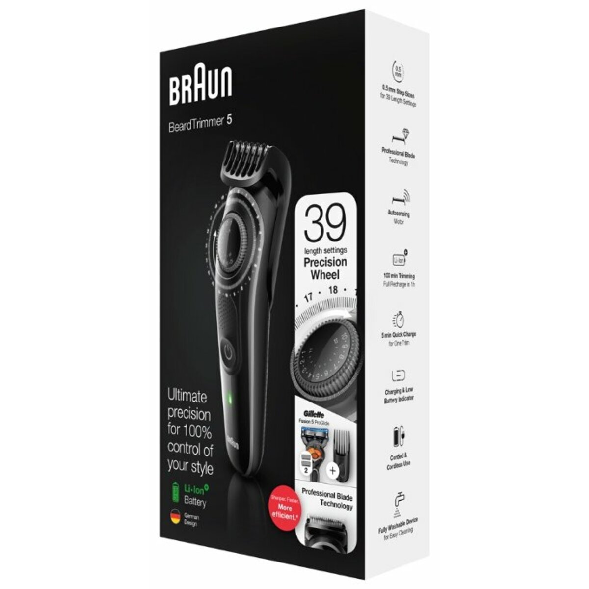 Электрический триммер Braun BT5242 + Бритва Gillette + 2 кас (3/456)