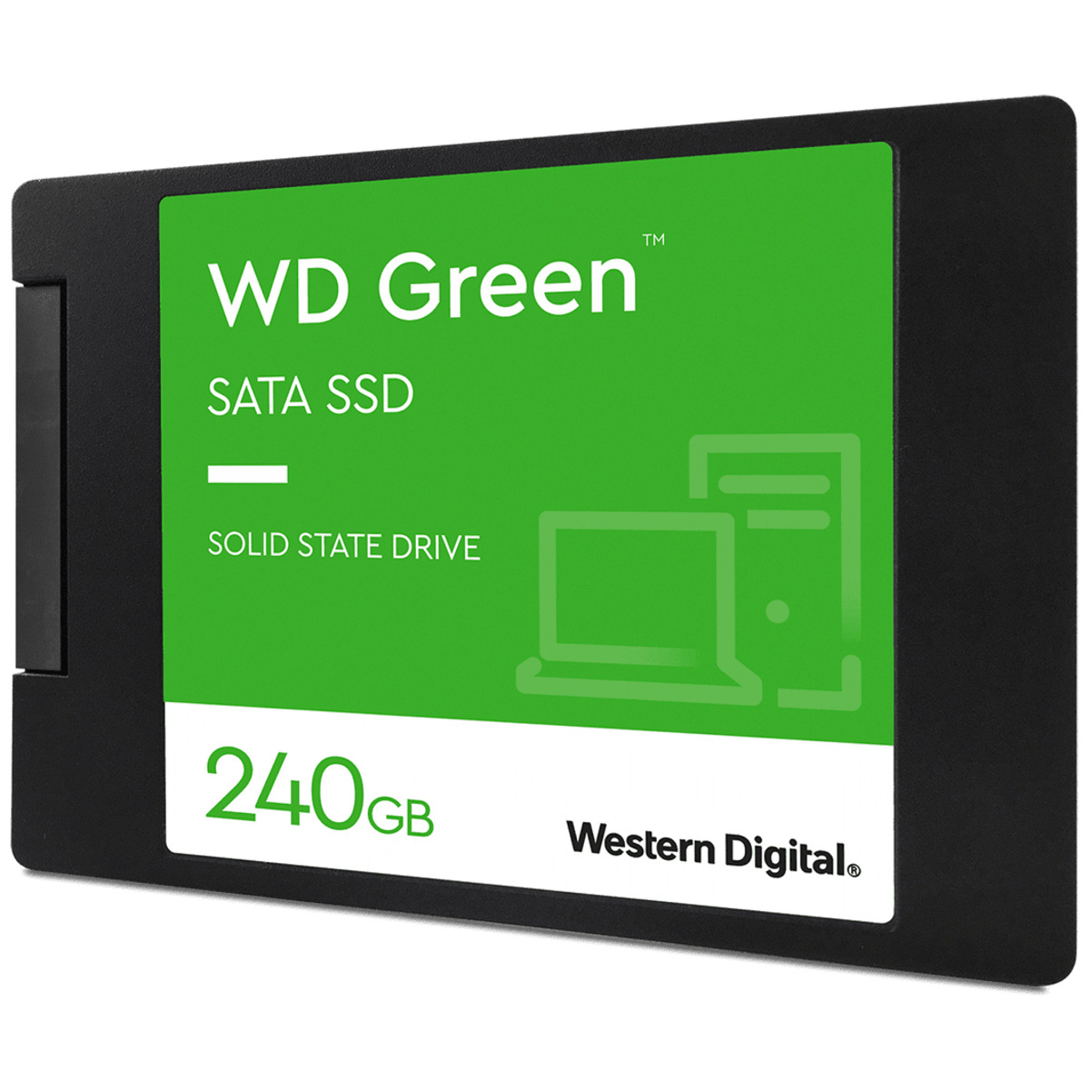 SSD жесткий диск Western Digital WD Green 240 ГБ SATA WDS240G3G0A