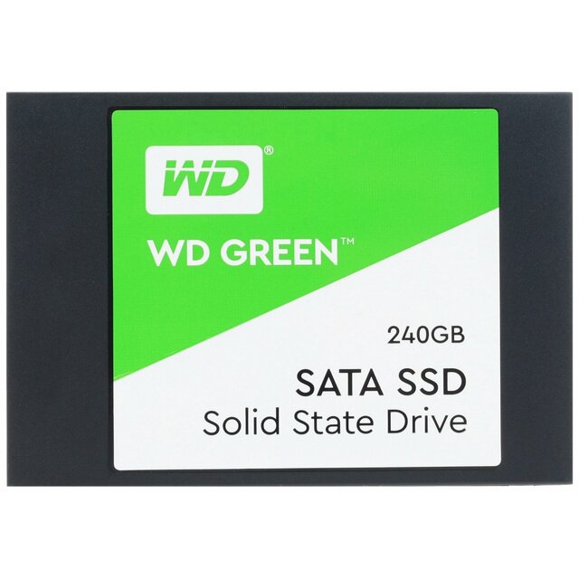 SSD жесткий диск Western Digital WD Green 240 ГБ SATA WDS240G3G0A
