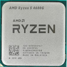 Процессор AMD Ryzen 5 4600G AM4, 6 x 3700 МГц, OEM