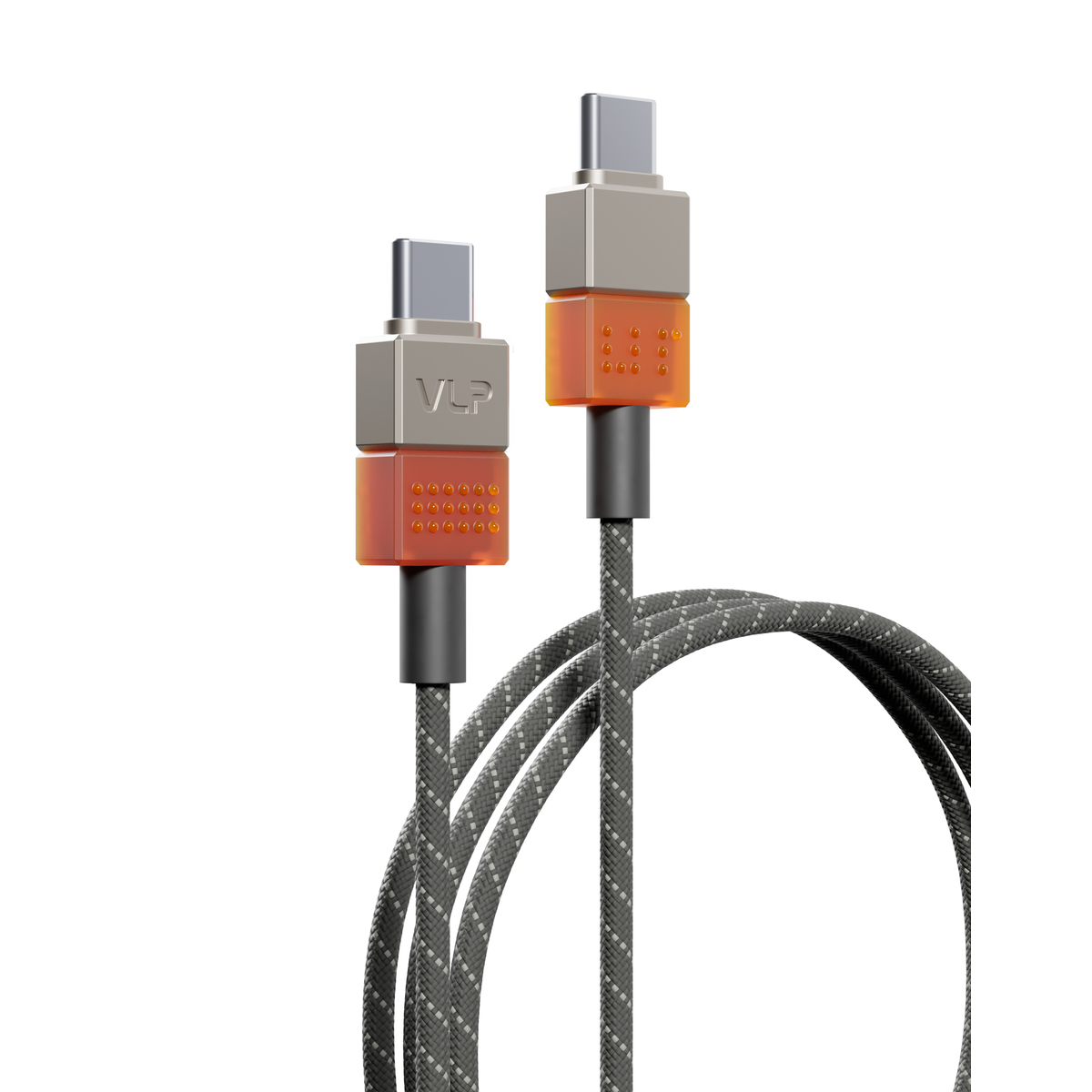Дата-кабель VLP NEO USB-C, 100W, 1.5м, серый