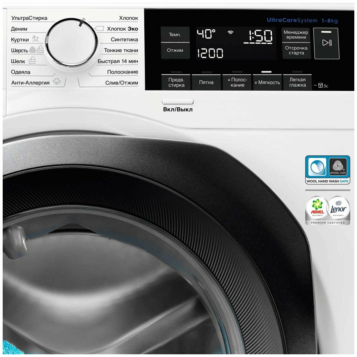 Стиральная машина Electrolux EW8F3R28S (Цвет: White)