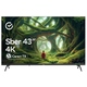 Телевизор Sber 43" SDX-43U5500DBA, черны..