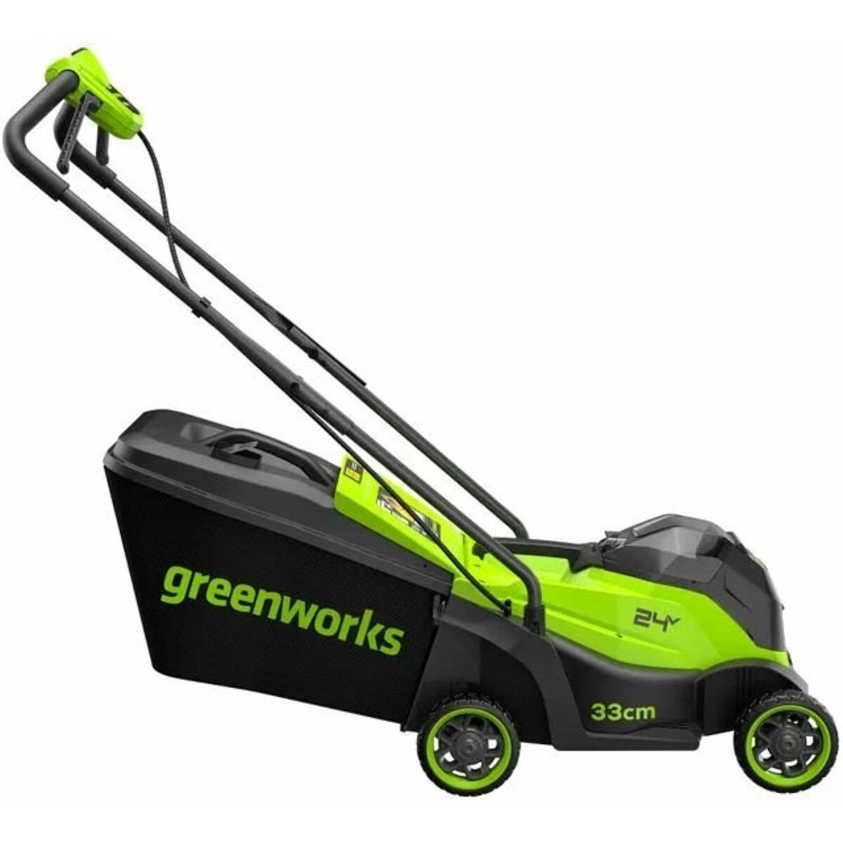 Газонокосилка роторная Greenworks GD24LM331 (Цвет: Green)