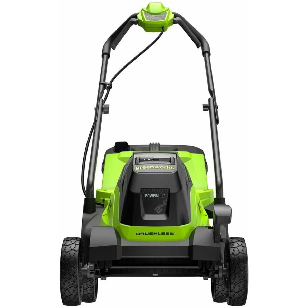 Газонокосилка роторная Greenworks GD24LM331 (Цвет: Green)