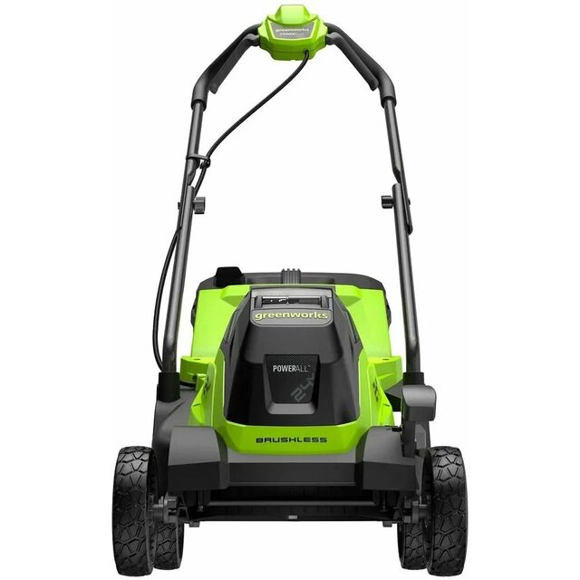 Газонокосилка роторная Greenworks GD24LM331 (Цвет: Green)