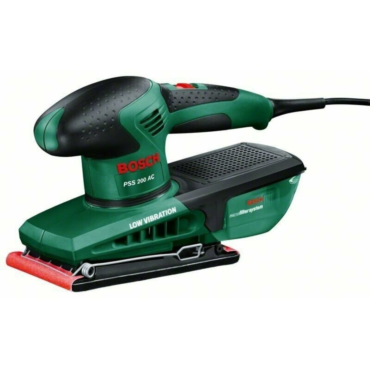 Виброшлифмашина машина Bosch PSS 200 AC (Цвет: Green)