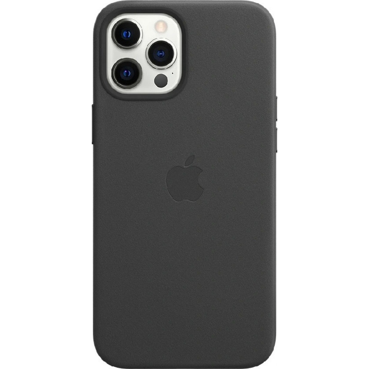 Чехол-накладка Apple Leather Case with MagSafe для смартфона iPhone 12 Pro Max (Цвет: Black)