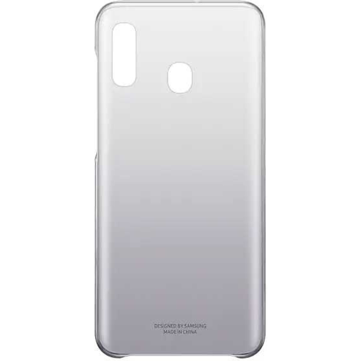 Чехол-накладка Samsung Gradation Cover для смартфона Samsung Galaxy A20, черный
