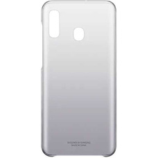 Чехол-накладка Samsung Gradation Cover для смартфона Samsung Galaxy A20 (Цвет: Black)