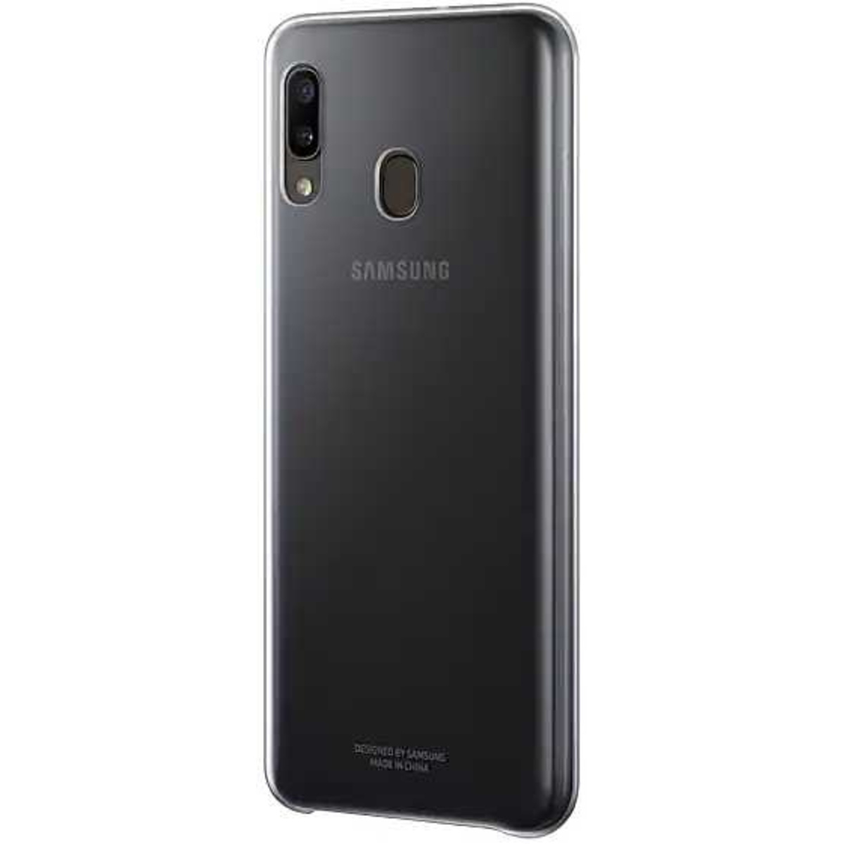 Чехол-накладка Samsung Gradation Cover для смартфона Samsung Galaxy A20, черный