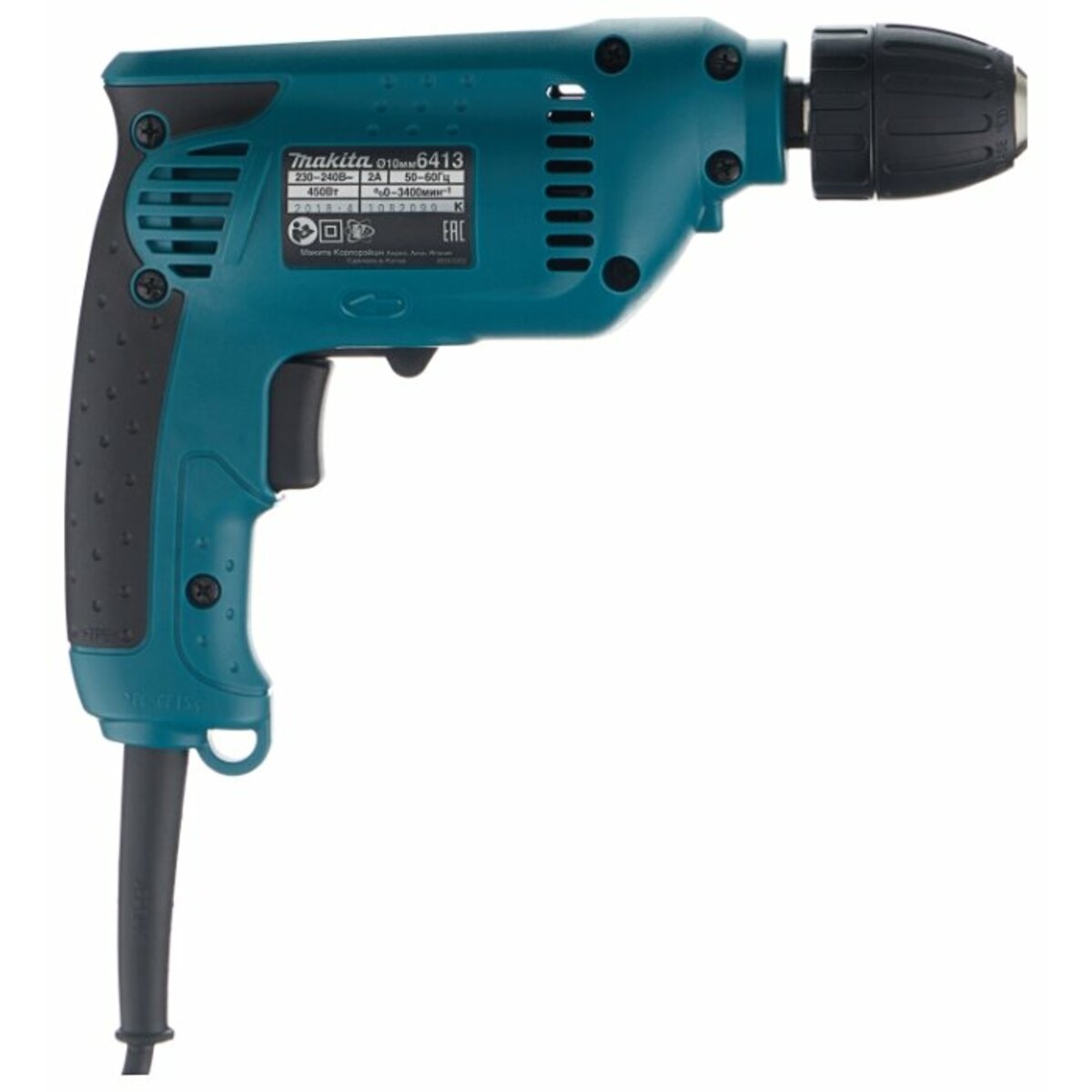 Дрель безударная Makita 6413 (Цвет: Blue)