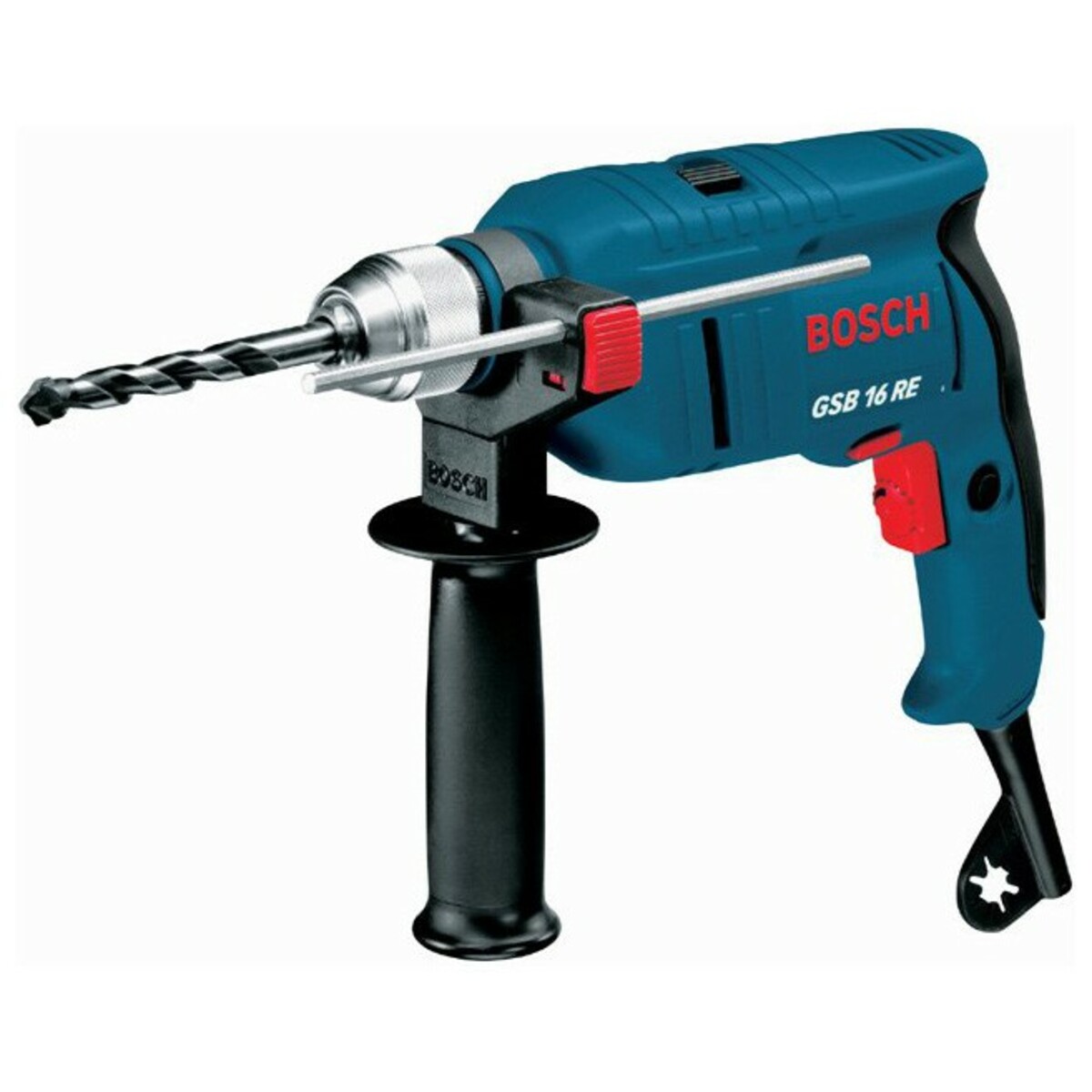 Дрель ударная Bosch GSB 16 RE Professional (Цвет: Blue)