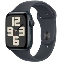 Умные часы Apple Watch SE (2024) 44mm Aluminum Case with Sport Band M/L (Цвет: Midnight)