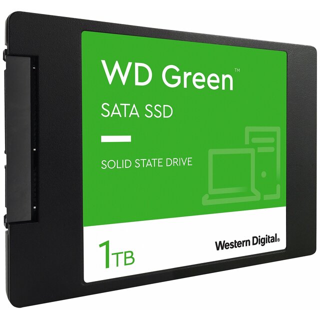 Накопитель SSD Western Digital WD Green SATA 1 ТБ SATA WDS100T3G0A