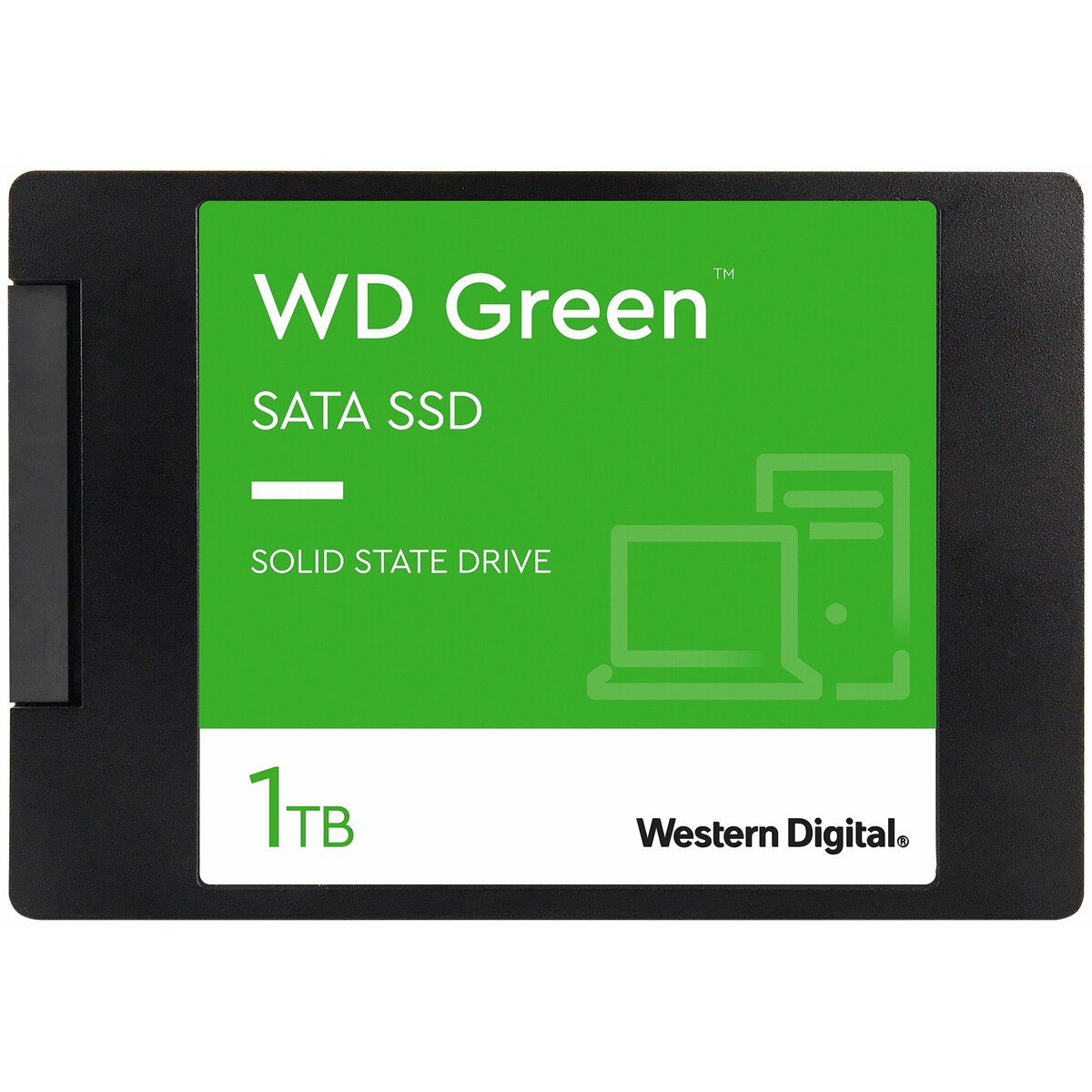 Накопитель SSD Western Digital WD Green SATA 1 ТБ SATA WDS100T3G0A