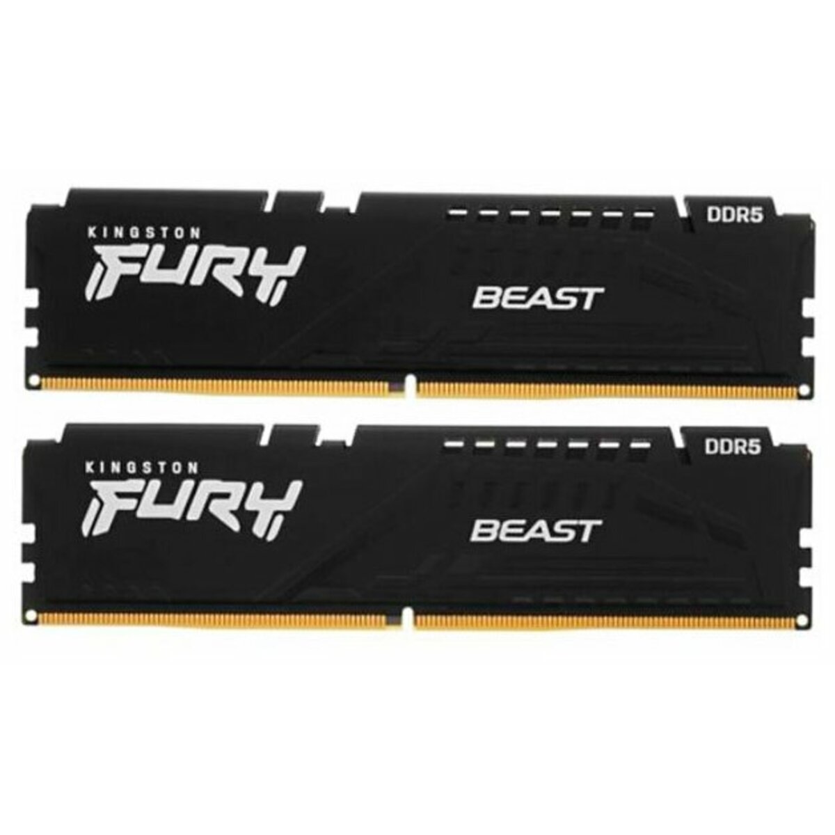 Оперативная память Kingston FURY BEAST Black 32Gb DDR5 (2x16Gb) 5600Mhz