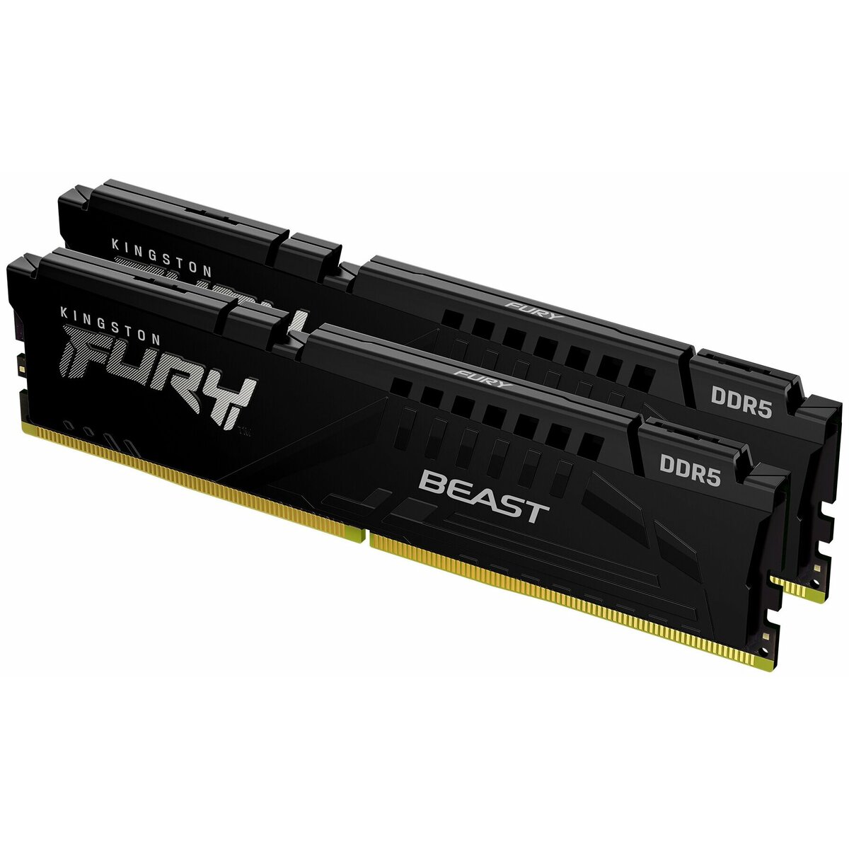 Оперативная память Kingston FURY BEAST Black 32Gb DDR5 (2x16Gb) 5600Mhz