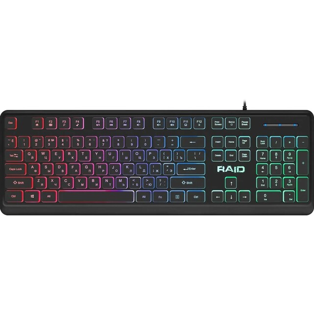 Клавиатура Defender Raid GK-778DL, черный