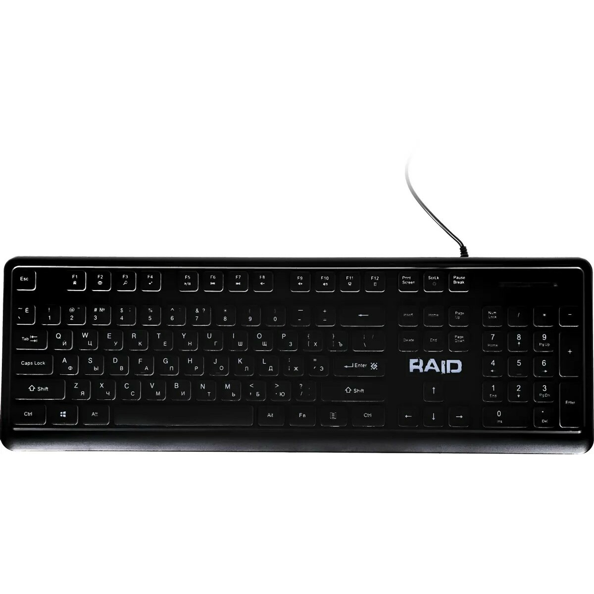 Клавиатура Defender Raid GK-778DL, черный