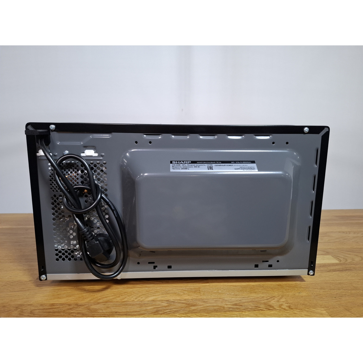 Микроволновая печь Sharp R2800RK, черный