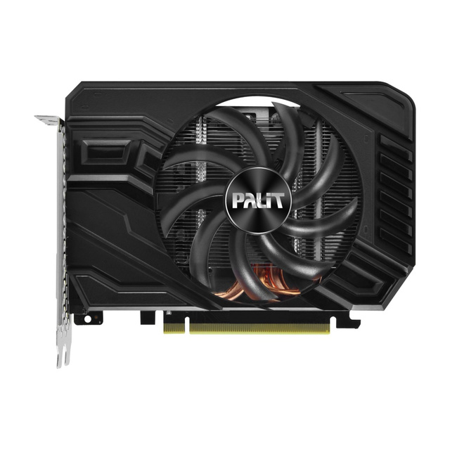 Видеокарта Palit GeForce GTX 1660 1530MHz PCI-E 3.0 6144MB 8000MHz 192 bit DVI HDMI HDCP StormX BULK