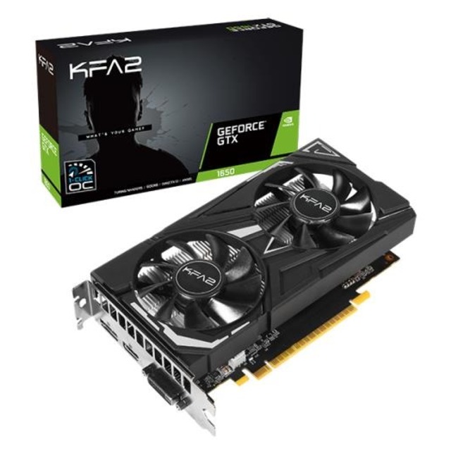 Видеокарта KFA2 GeForce GTX 1650 EX 1-Click OC