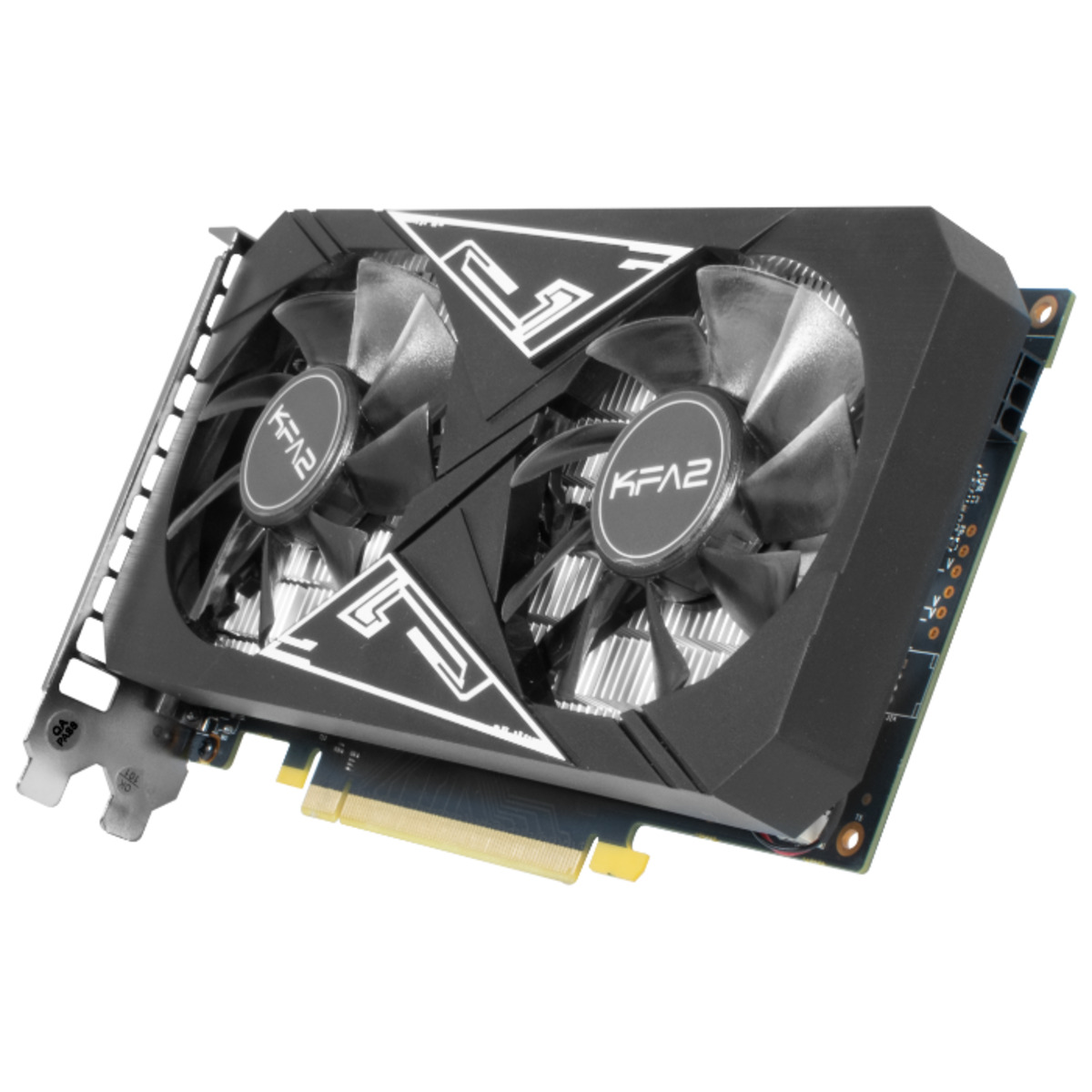 Видеокарта KFA2 GeForce GTX 1650 1605MHz PCI-E 3.0 4096MB 12000MHz 128 bit DVI HDMI DisplayPort HDCP EX PLUS 1-Click OC