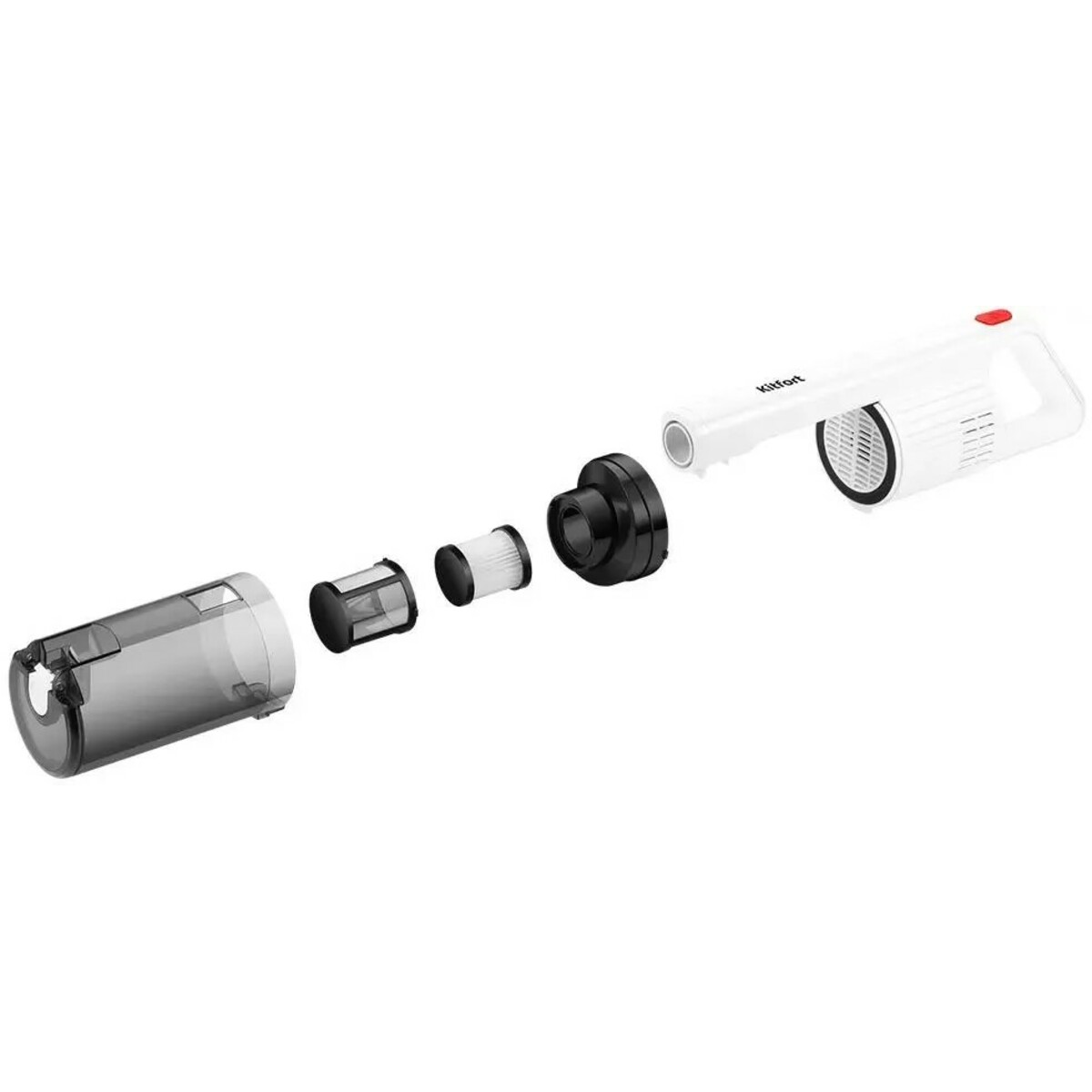 Пылесос вертикальный Kitfort КТ-5339, белый