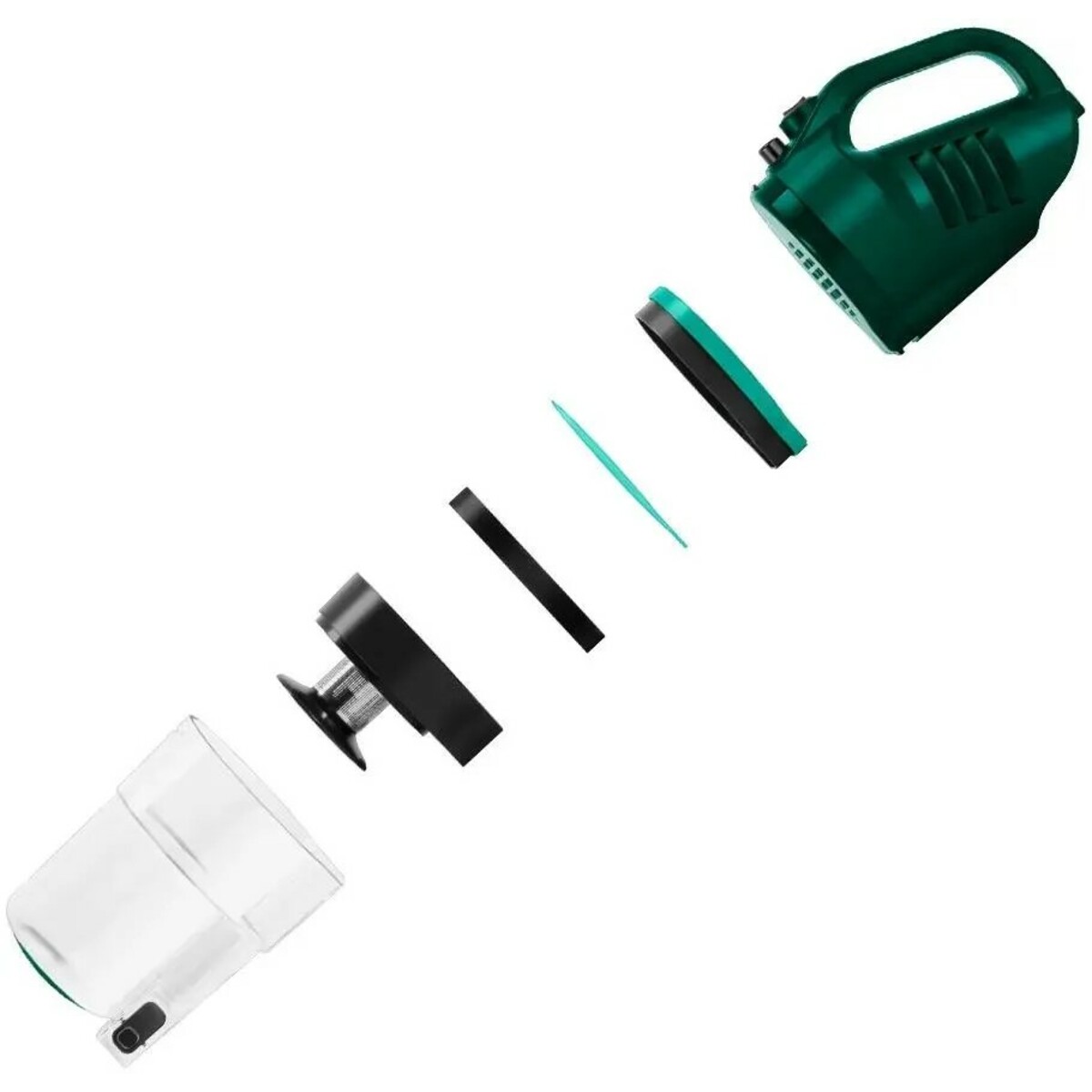 Пылесос вертикальный Kitfort КТ-5364 (Цвет: Green/Black)