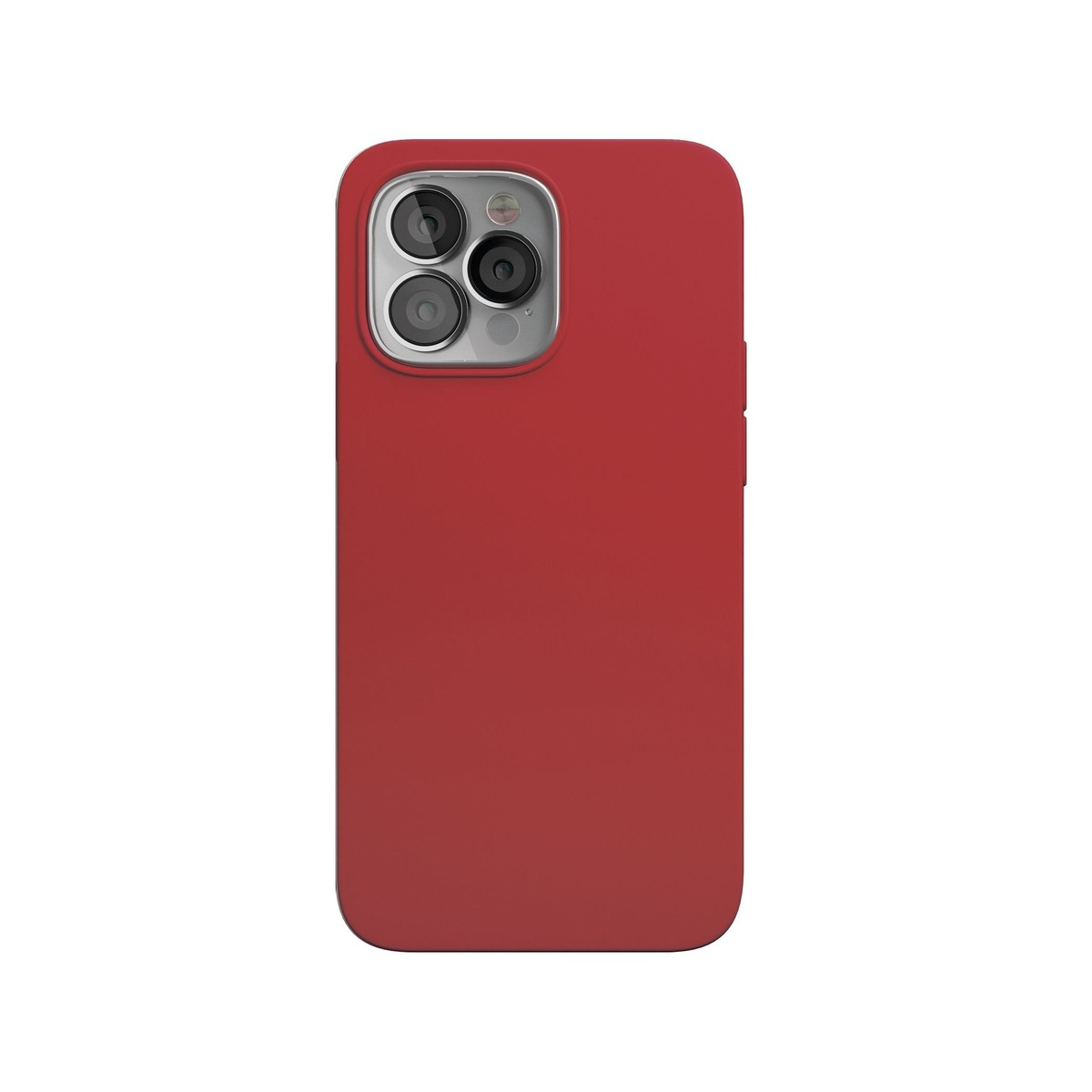 Чехол-накладка VLP Silicone Case для смартфона Apple iPhone 13 Pro Max (Цвет: Red)