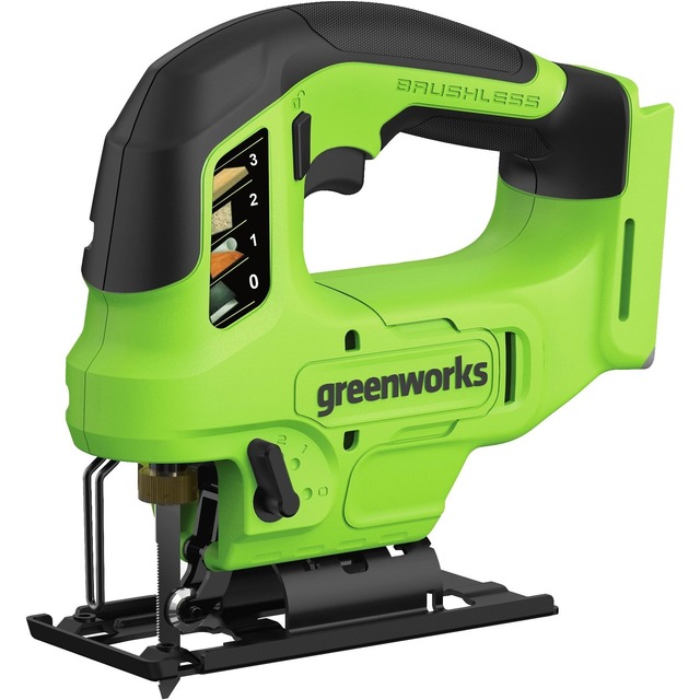Лобзик Greenworks GD24JS +2пил. (Цвет: Green) Лобзик Greenworks GD24JS +2пил. (Цвет: Green)